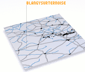 3d view of Blangy-sur-Ternoise