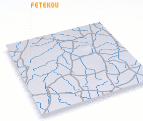 3d view of Fétékou