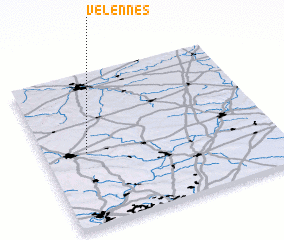 3d view of Velennes