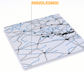 3d view of Noeux-lès-Auxi