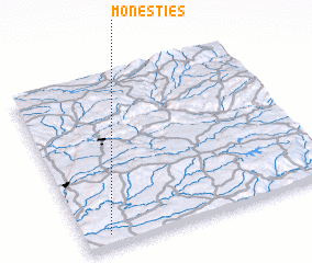 3d view of Monestiès