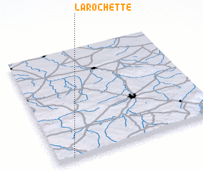 3d view of La Rochette