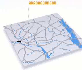 3d view of Abada Goungou