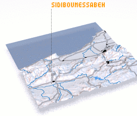 3d view of Sidi Bou Messabeh