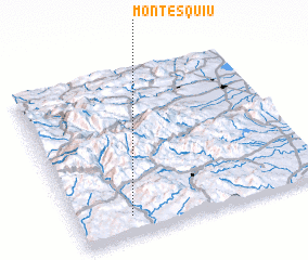 3d view of Montesquíu