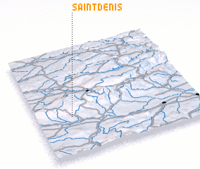 3d view of Saint-Denis