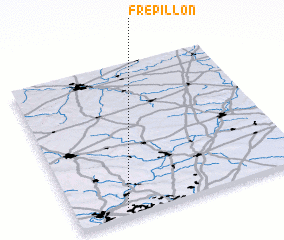 3d view of Frépillon