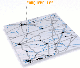 3d view of Fouquerolles