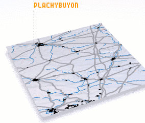 3d view of Plachy-Buyon