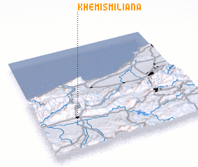 3d view of Khemis Miliana