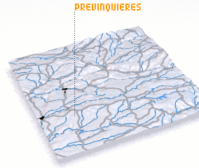 3d view of Prévinquières