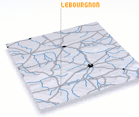 3d view of Le Bourgnon