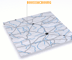3d view of Boussac-Bourg