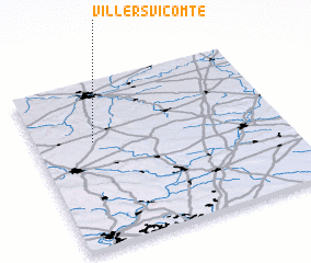 3d view of Villers-Vicomte