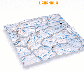 3d view of La Mambla