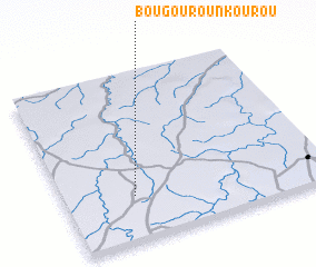 3d view of Bougourounkourou