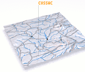 3d view of Cussac