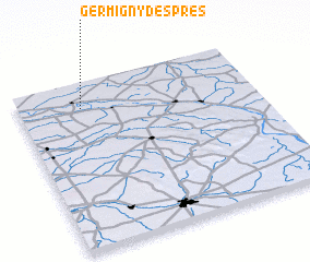 3d view of Germigny-des-Prés