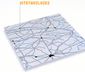 3d view of Vitry-aux-Loges