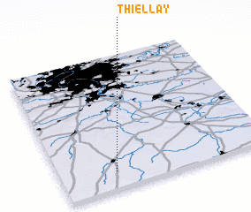 3d view of Thiellay