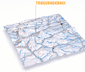 3d view of Tragurá de Baix