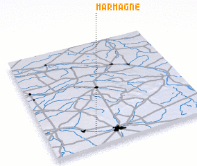 3d view of Marmagne