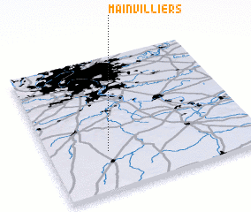 3d view of Mainvilliers