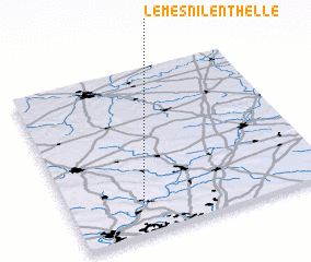 3d view of Le Mesnil-en-Thelle