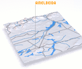 3d view of ʼAïn el Beïda