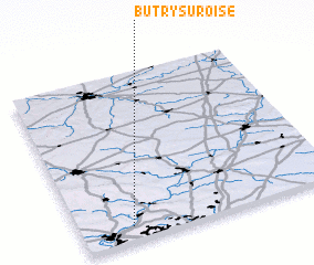 3d view of Butry-sur-Oise