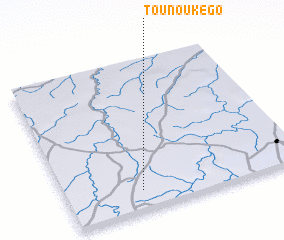 3d view of Tounoukégo