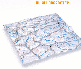 3d view of Vilallonga de Ter