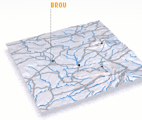 3d view of Brou