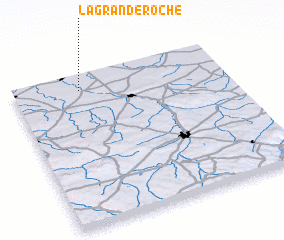 3d view of La Grande Roche