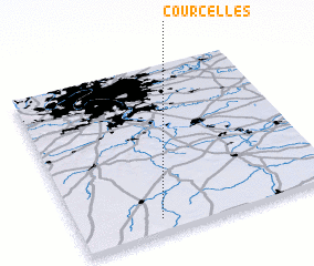 3d view of Courcelles