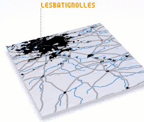 3d view of Les Batignolles