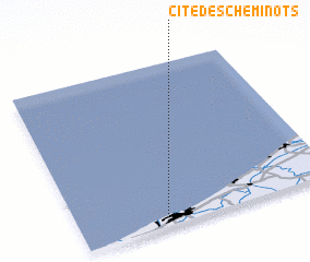 3d view of Cité des Cheminots