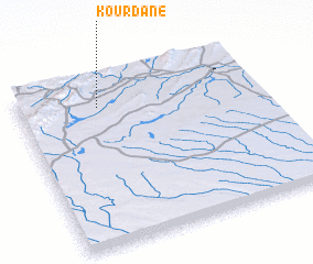 3d view of Kourdane