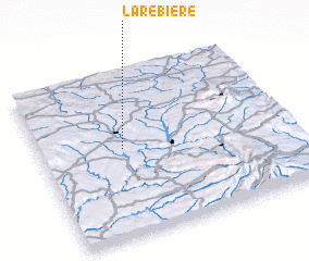 3d view of La Rebière