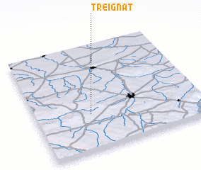 3d view of Treignat