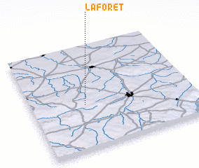 3d view of La Forêt