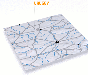 3d view of LʼAlgey