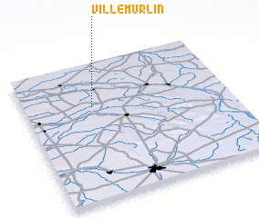 3d view of Villemurlin