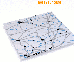 3d view of Noisy-sur-Oise