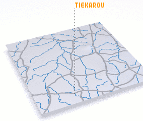 3d view of Tiékarou