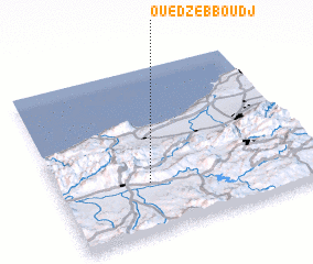 3d view of Oued Zebboudj