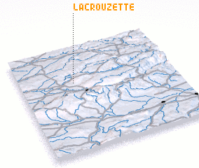 3d view of Lacrouzette
