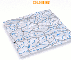 3d view of Colombiès