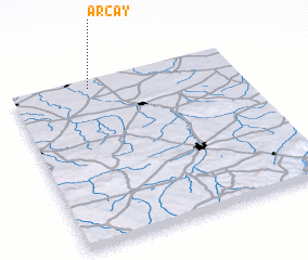 3d view of Arçay