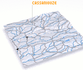 3d view of Cassaniouze